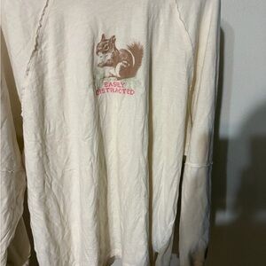 Aerie Cream Long Sleeve